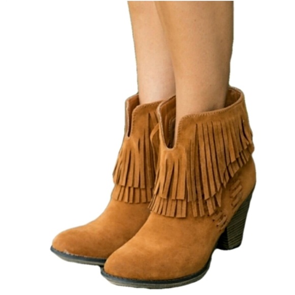 Fringe Booties - Picture 2 of 2